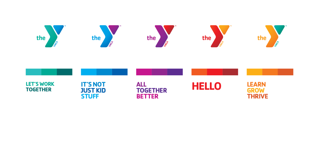 YMCA website theme brand options