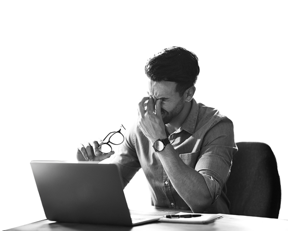 A B2B leader frustrated by an outdated website